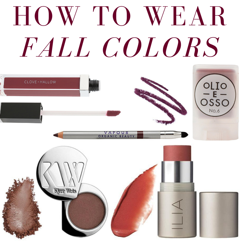 how to wear fall colors