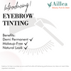 Introducing eyebrow tinting