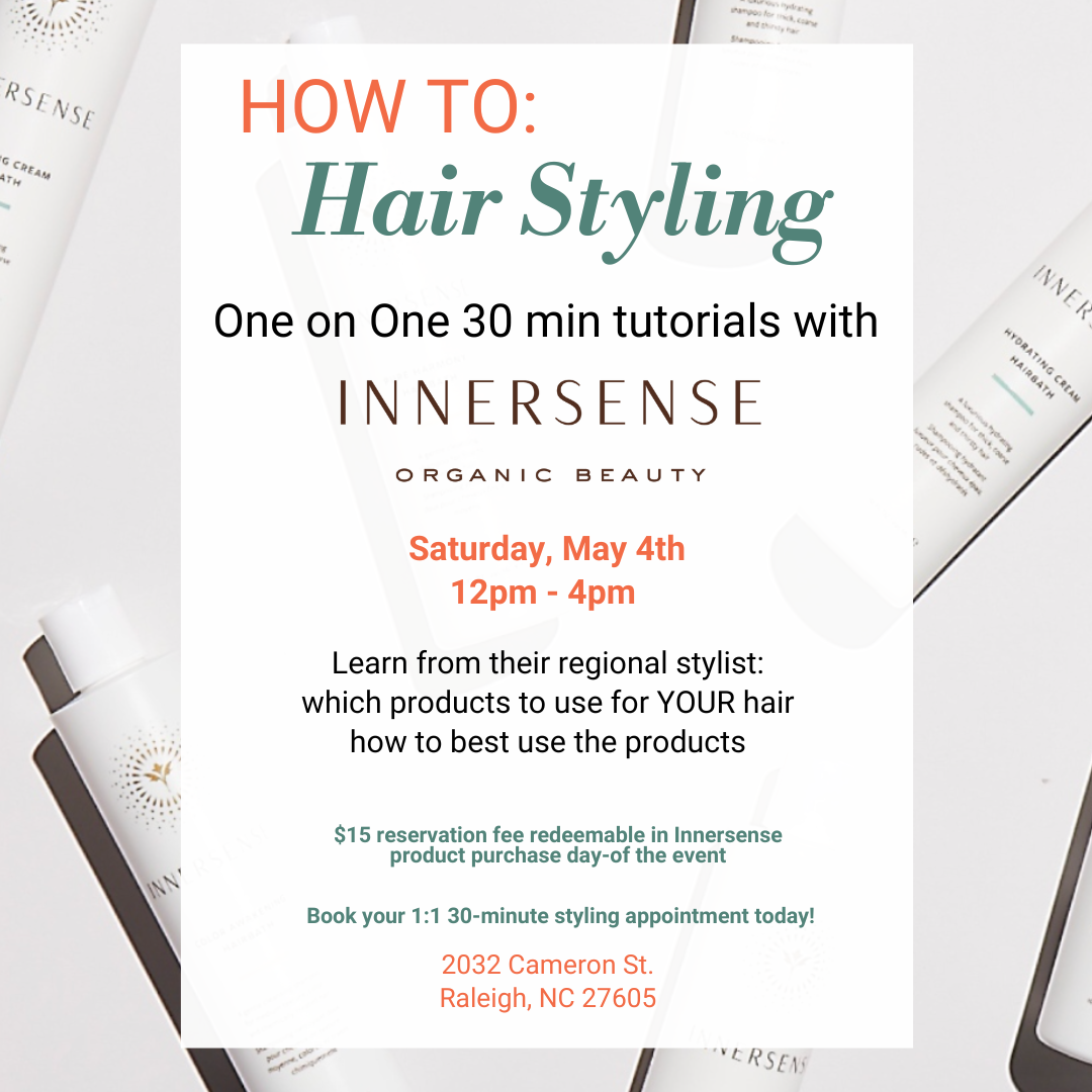 How to: Hair Styling with Innersense — RALEIGH - AILLEA