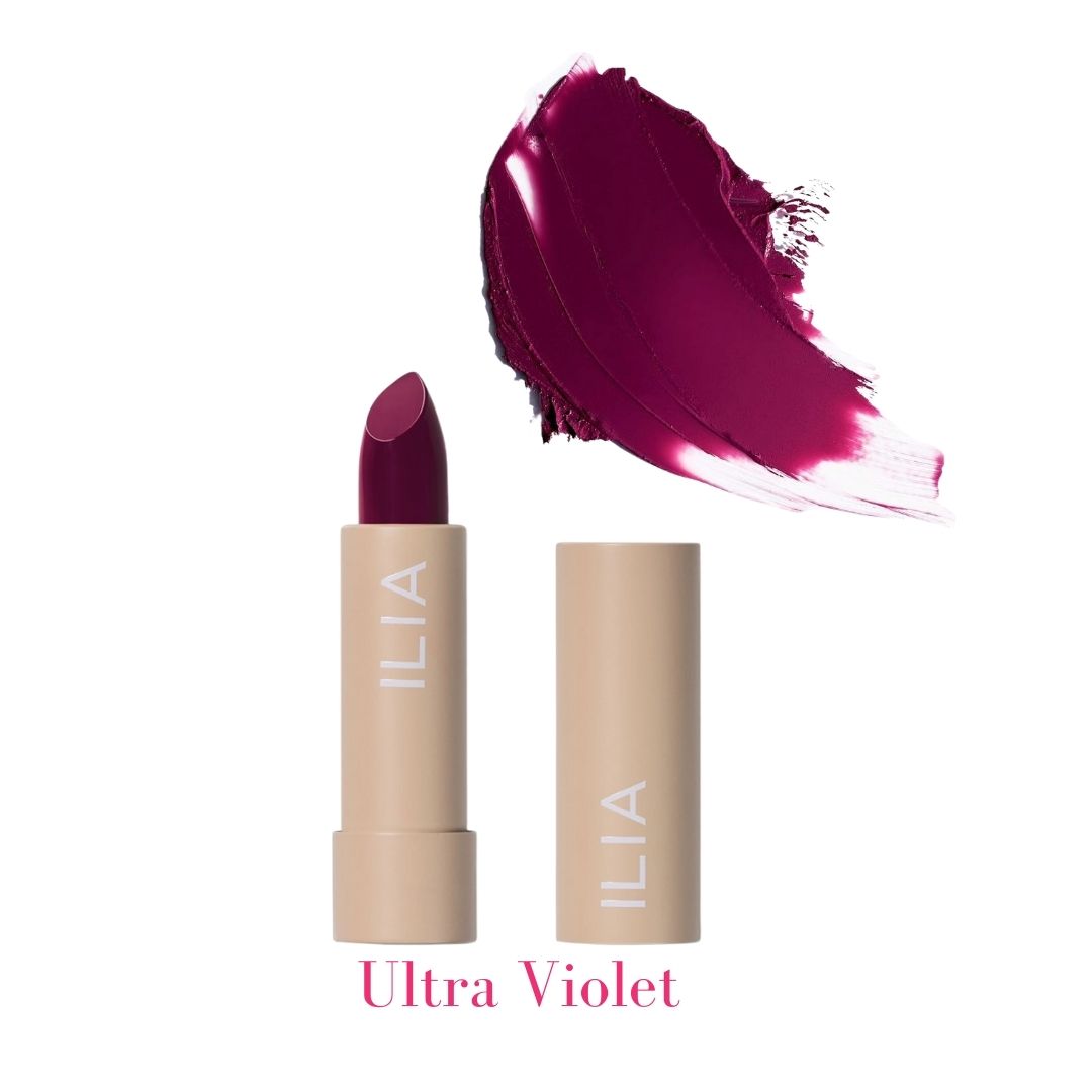 ILIA Color Block High Impact Lipstick - AILLEA - Ultra Violet: Violet with Cool Undertones
