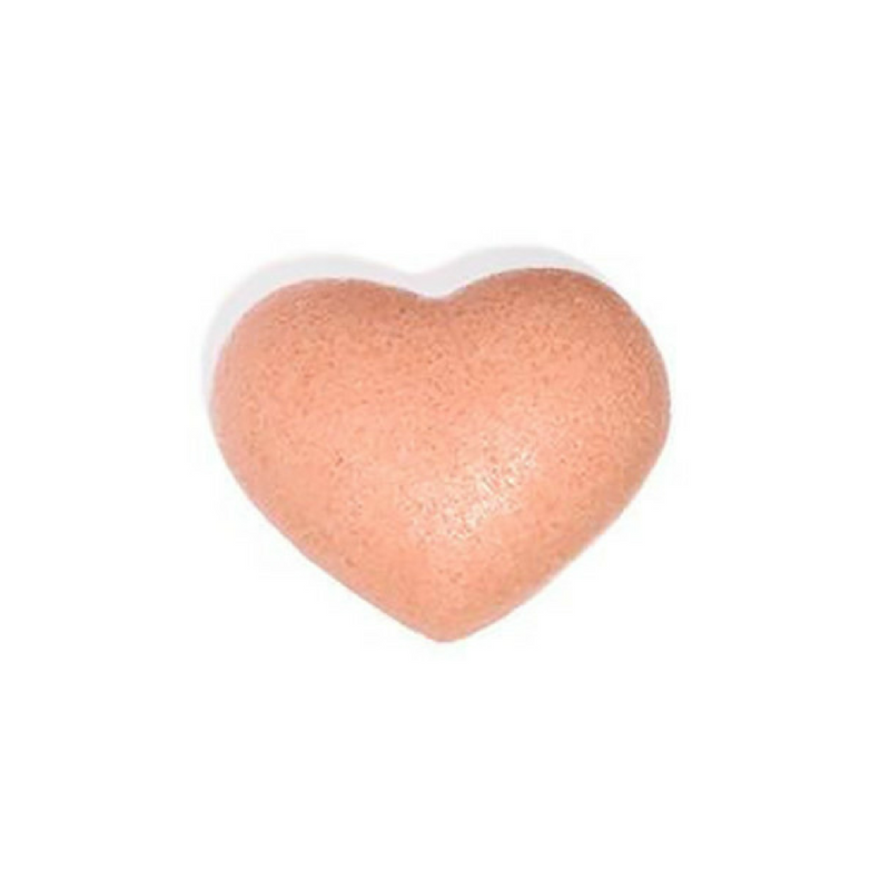 The Cleansing Sponge Rose Clay Heart – The Cosmetic Market