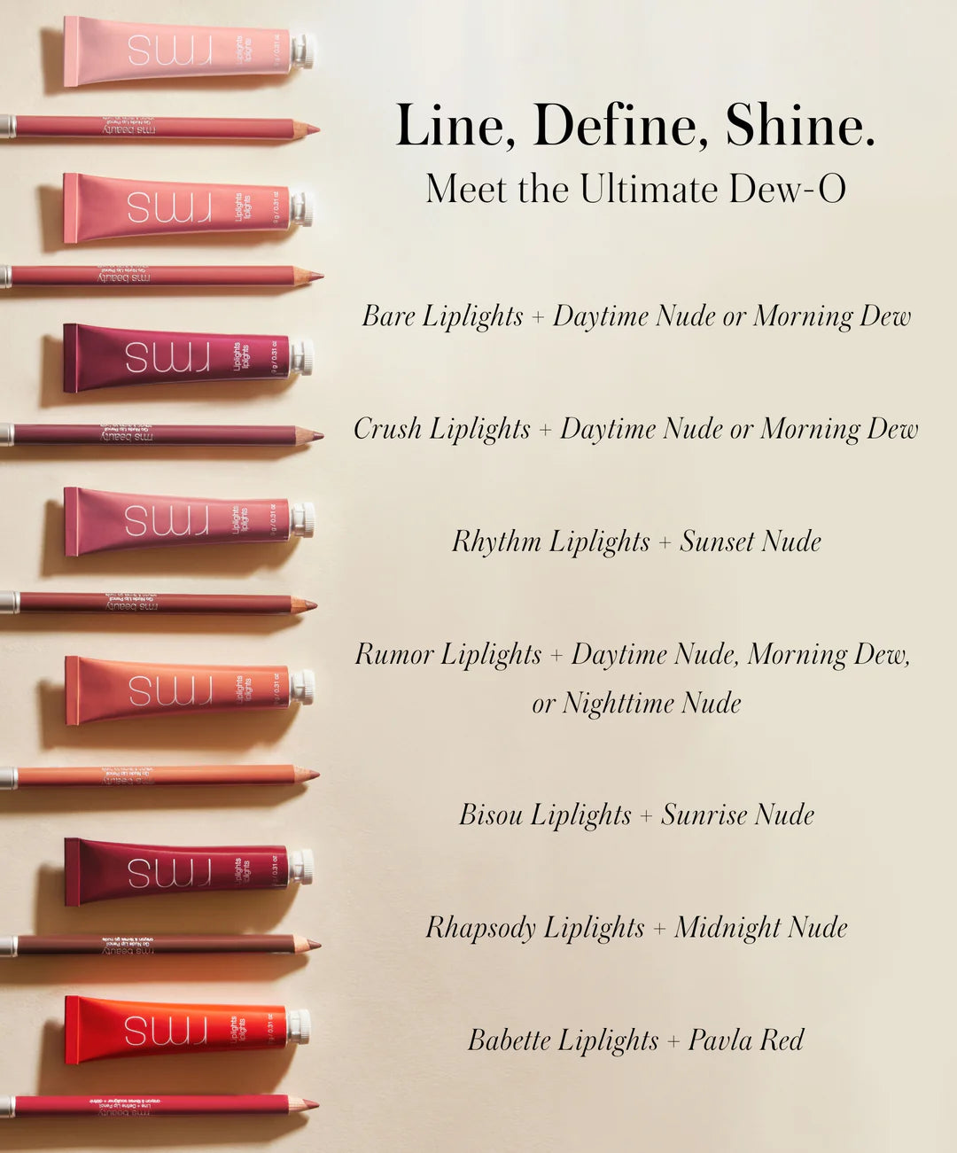 RMS Go Nude Lip Pencils - AILLEA