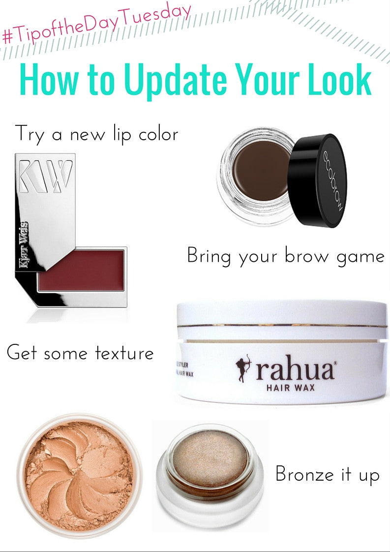 #tipofthedaytuesday how to update your look 