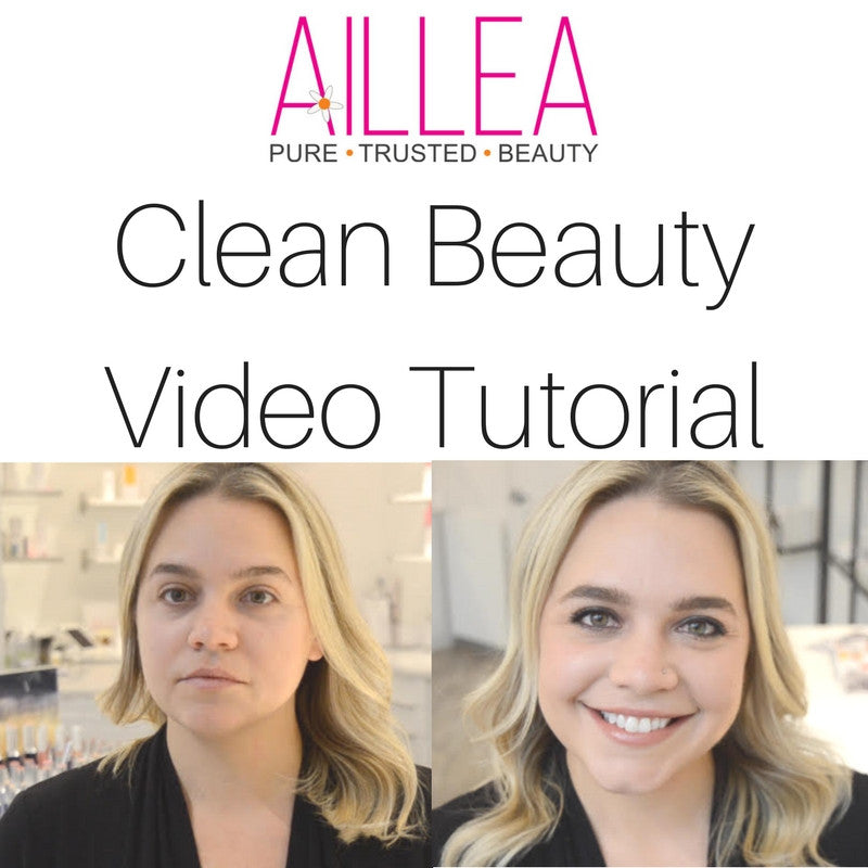 clean beauty video tutorial