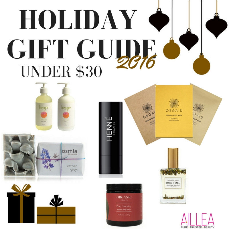 holiday gift guide 2016 under $30