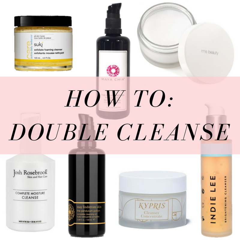 how to double cleanse