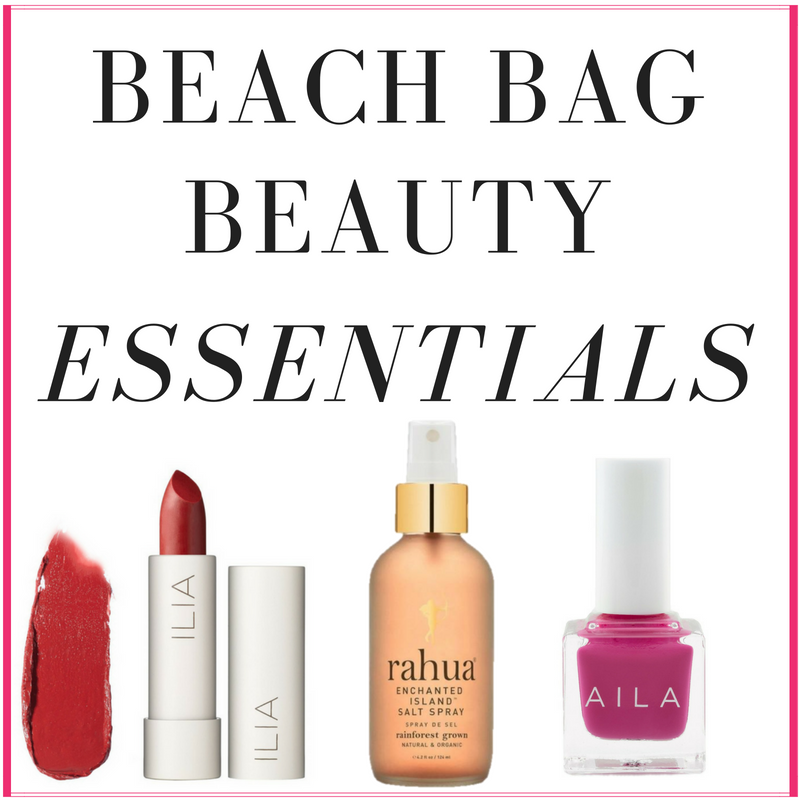 beach bag beauty essentials