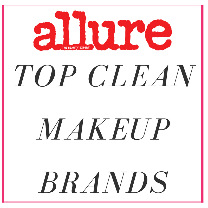 allure top clean makeup brands