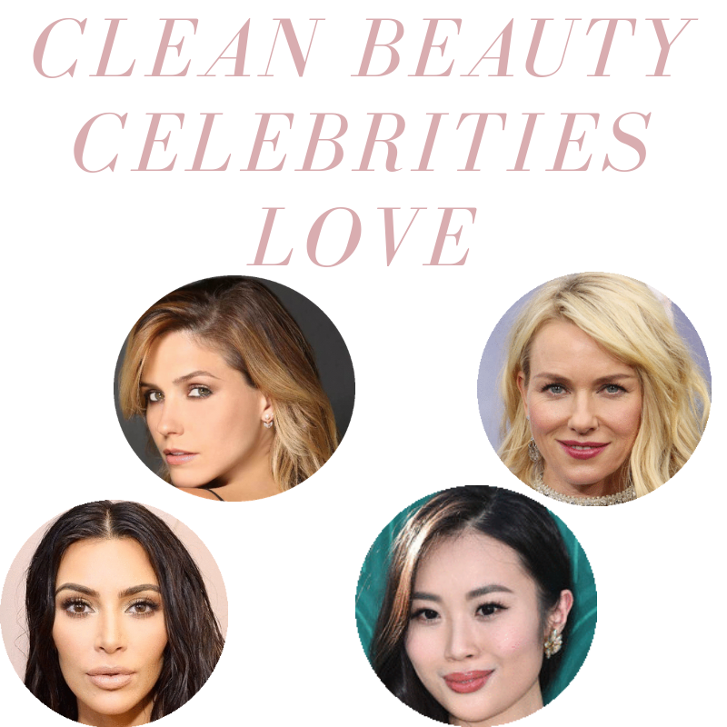 clean beauty celebrities love 
