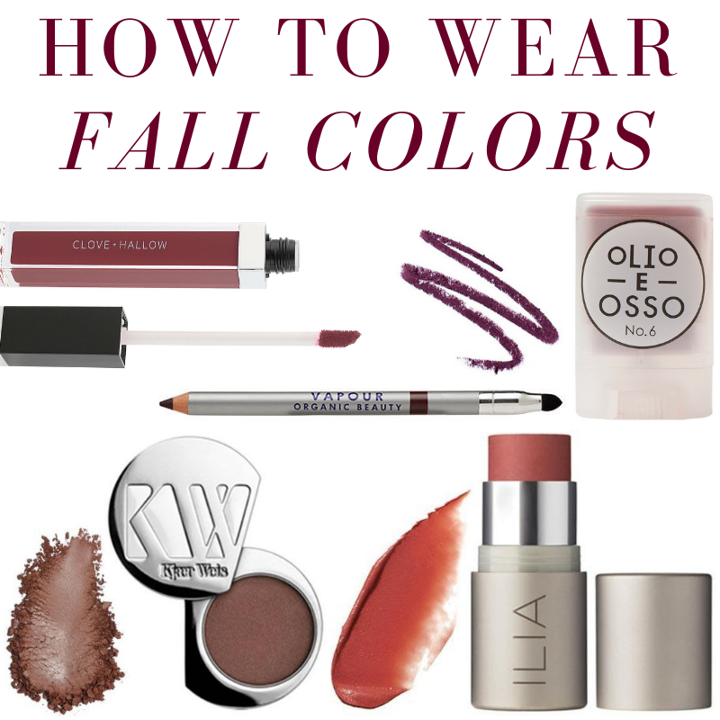 how to wear fall colors 