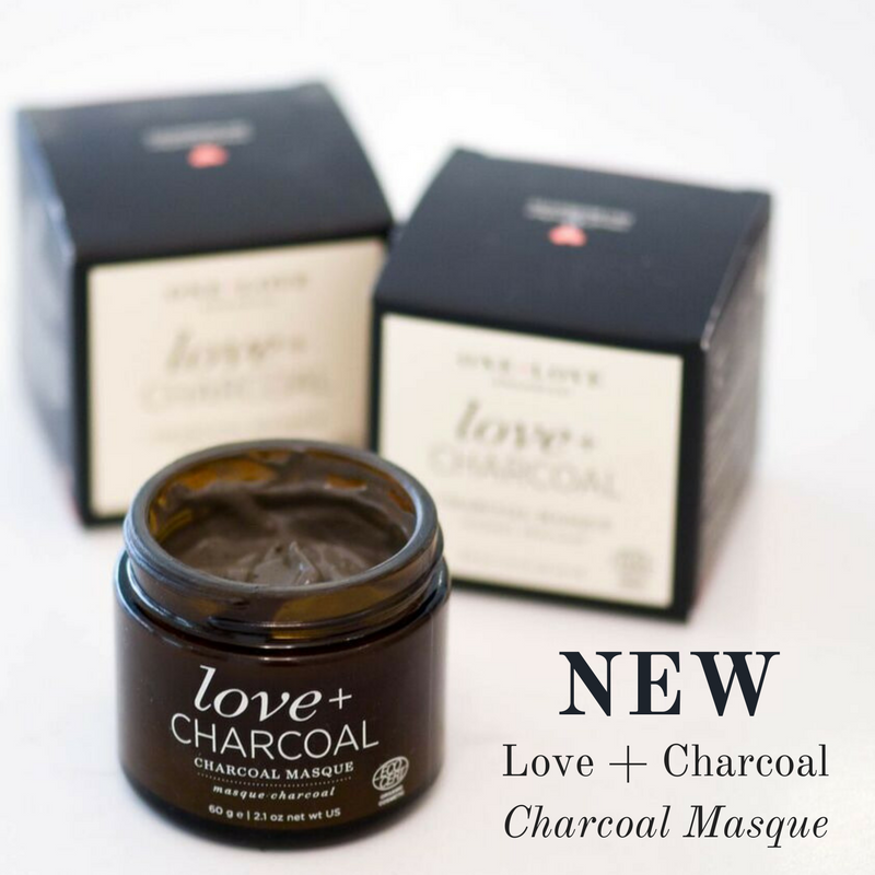 new: love and charcoal charcoal masque