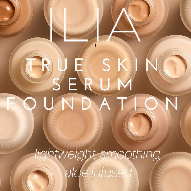 ilia true skin serum foundation: lightweight, smoothing, aloe infused 