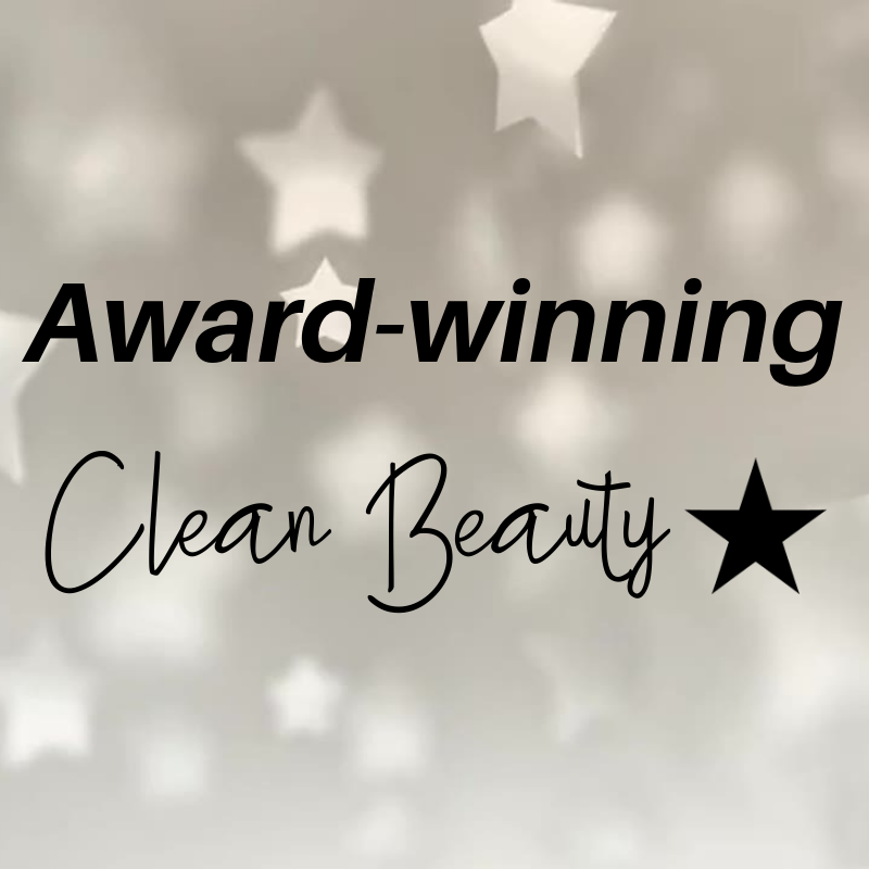 award-winning clean beauty