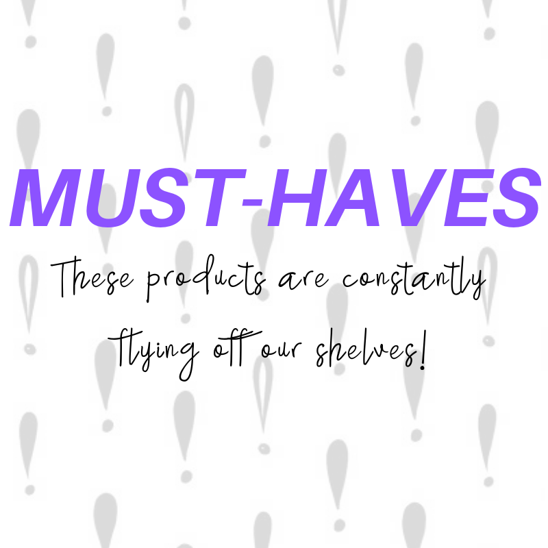 must-haves: these products are constantly flying off our shelves 