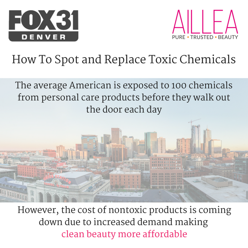 how to spot and replace toxic chemicals. article from fox 31 denver