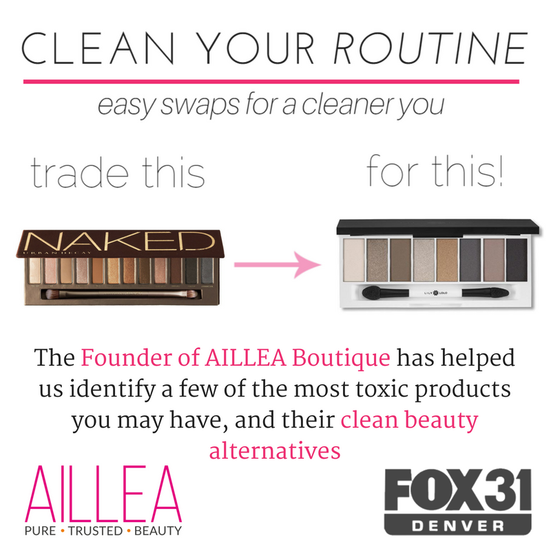 clean your routine: easy swaps for a cleaner you. aillea and fox31 denver