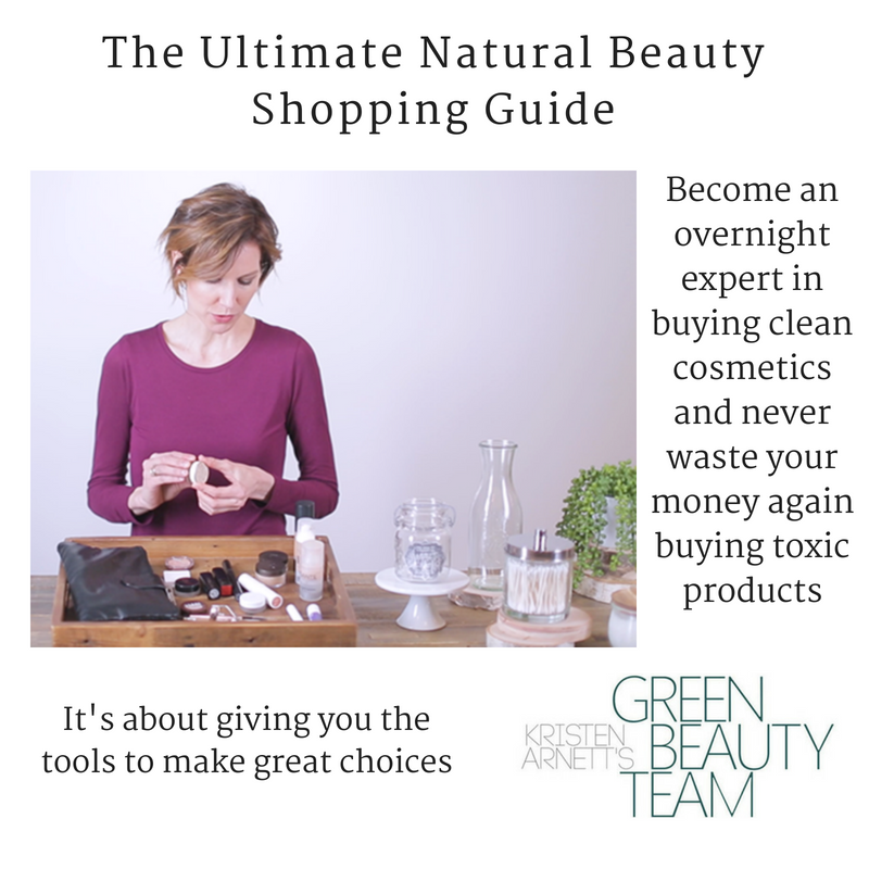 the ultimate natural beauty shopping guide. article from kristen arnett's green beauty team