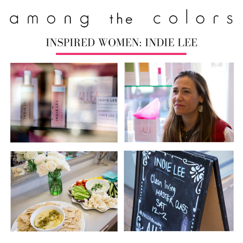 inspired women: indie lee. article by among the colors