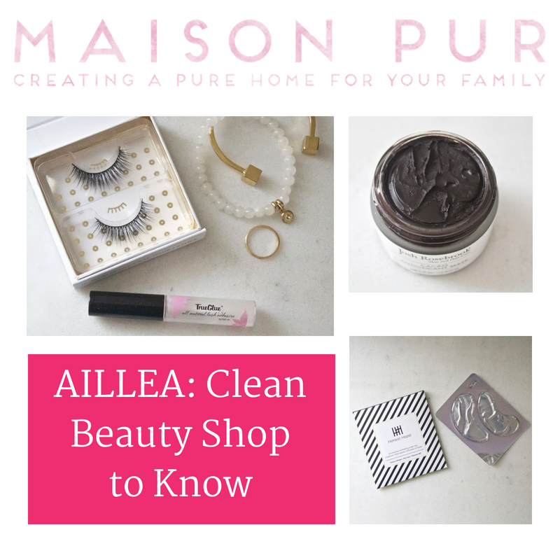 aillea: clean beauty shop to know. article from maison pur