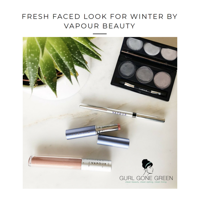 fresh faced look for winter by vapour beauty. article by gurl gone green