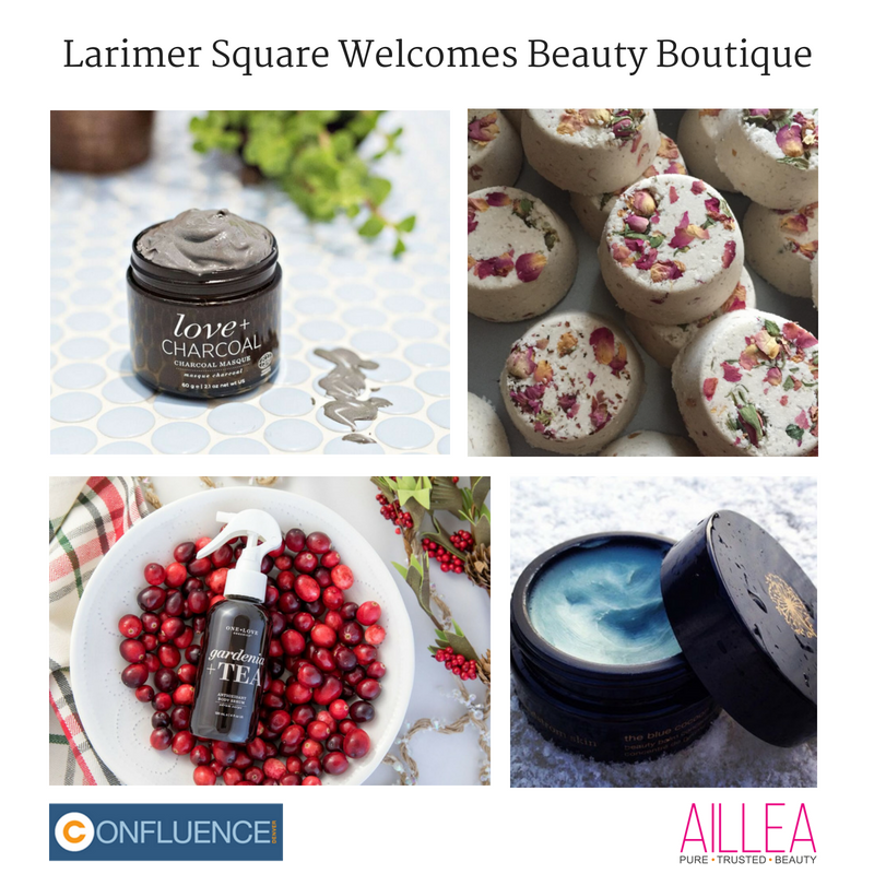 larimer square welcomes beauty boutique. article from confluence 