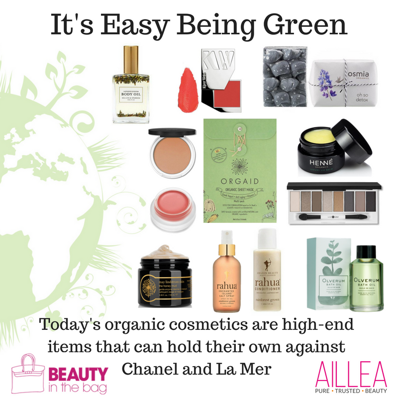 it's easy being green. article from beauty in the bag 