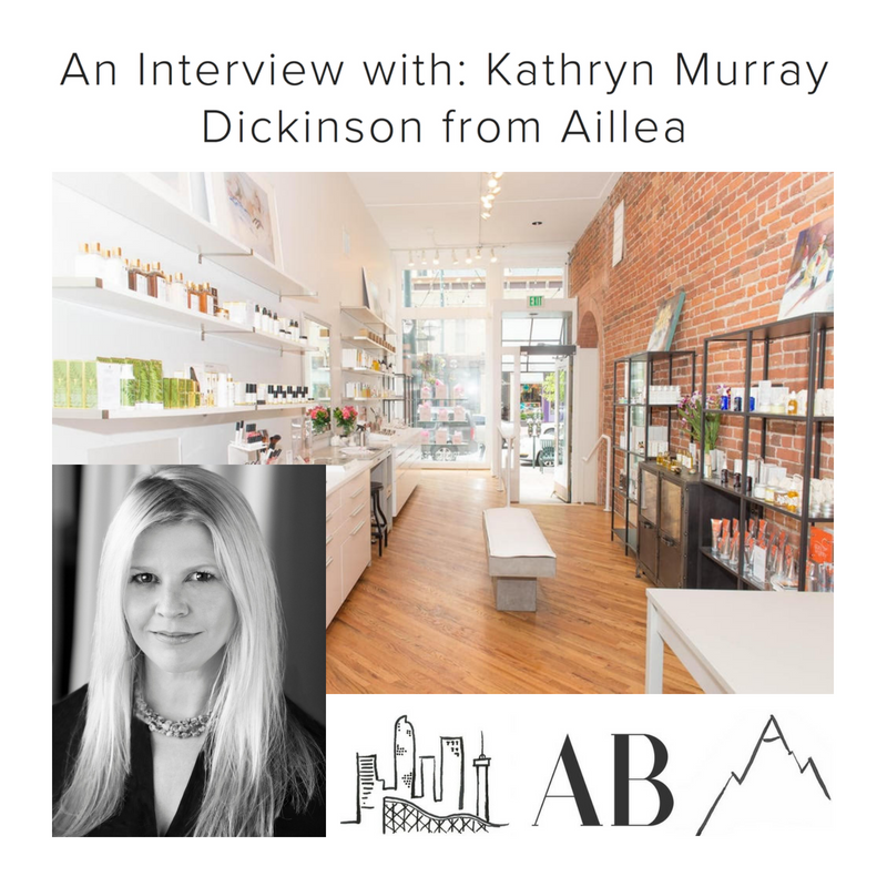 an interview with kathryn murray dickinson from aillea. article by annie bloj 