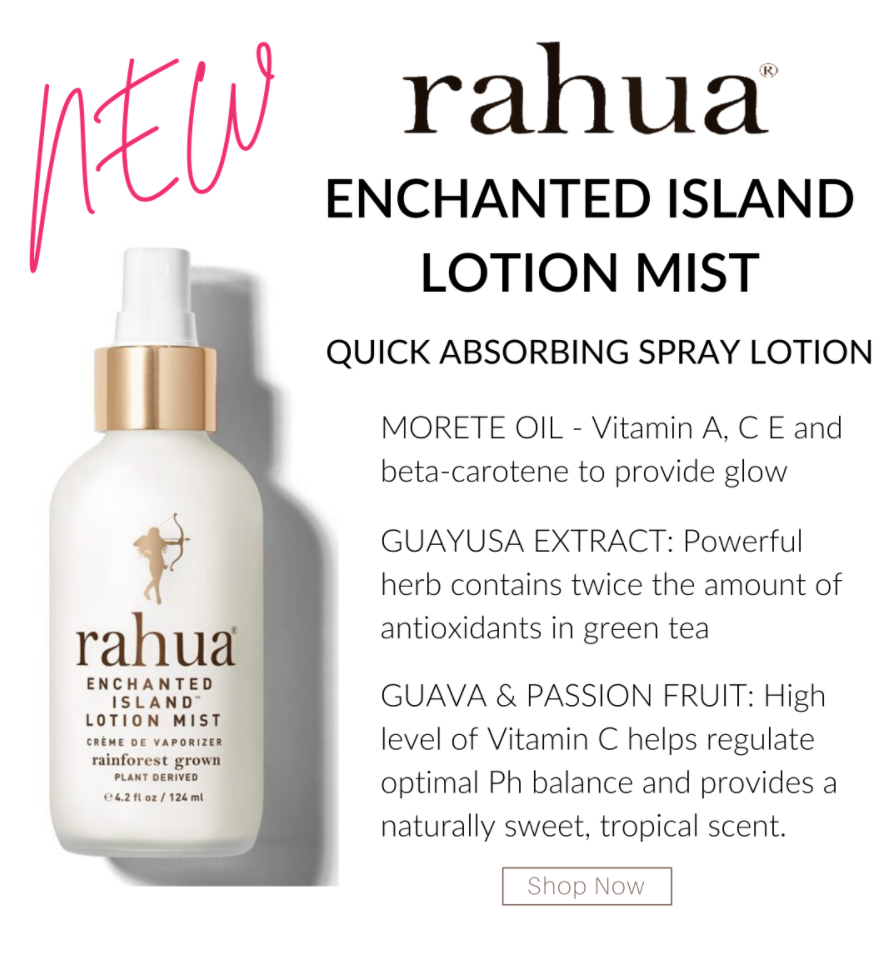 new rahua enchanted island lotion mist