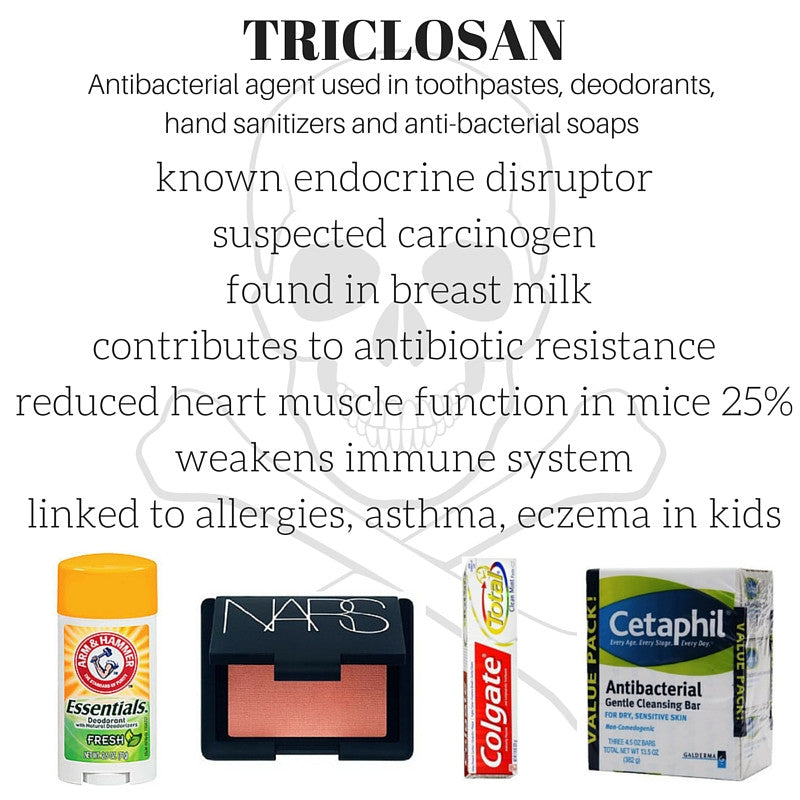 triclosan harmful side effects 
