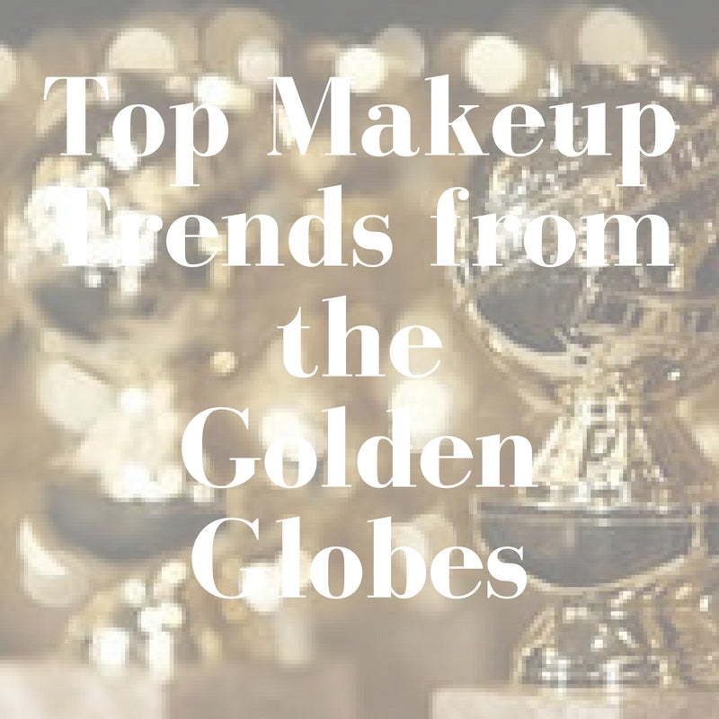 top makeup trends from the golden globes