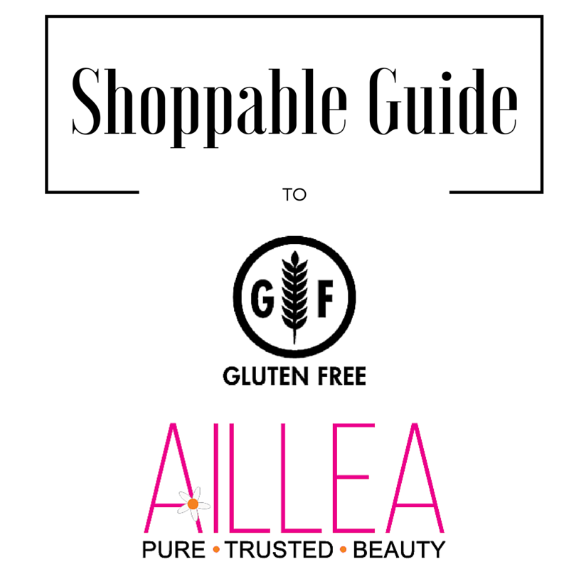 shoppable guide to gluten free aillea