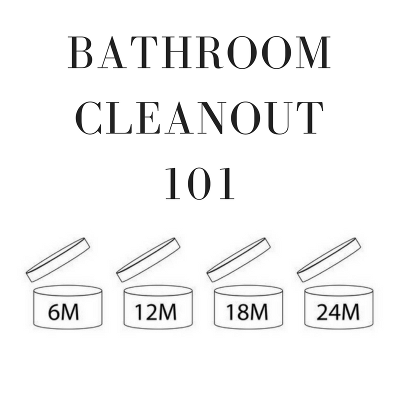 bathroom cleanout 101