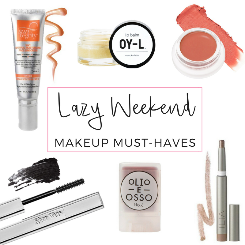 lazy weekend makeup must-haves
