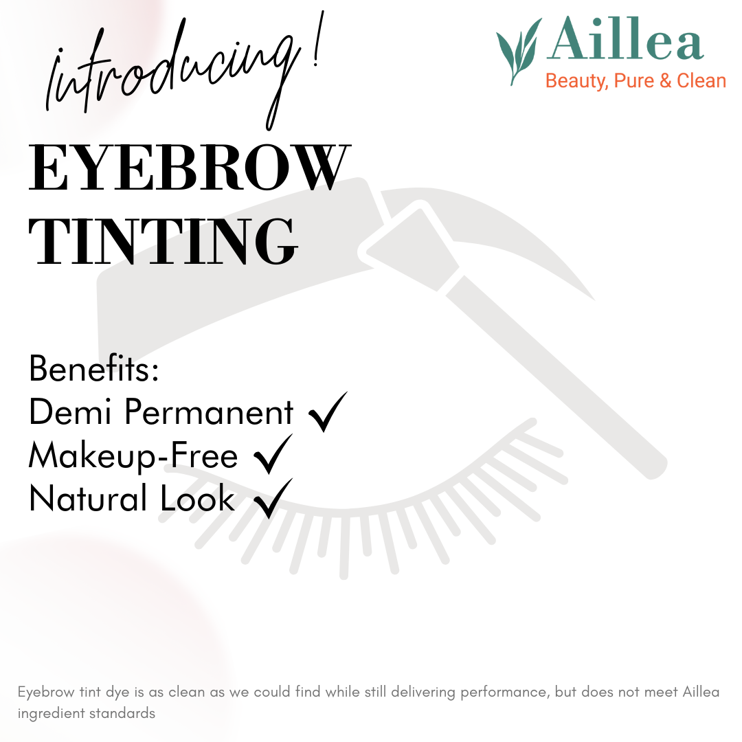 Introducing eyebrow tinting