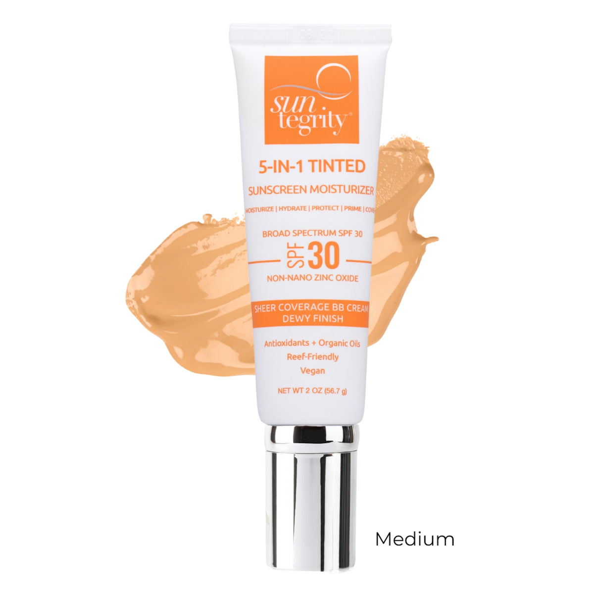 Suntegrity 5-in-1 Tinted Sunscreen Moisturizer - AILLEA