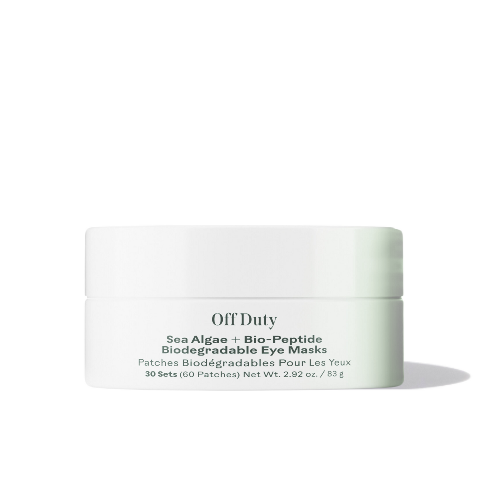 Three Ships Off Duty™ Sea Algae + Bio-Peptide Smoothing Biodegradable Eye Masks - AILLEA