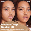 33 - medium deep with neutral undertones