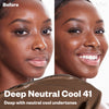 41 - deep with neutral cool undertones