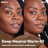 42 - deep with neutral warm undertones
