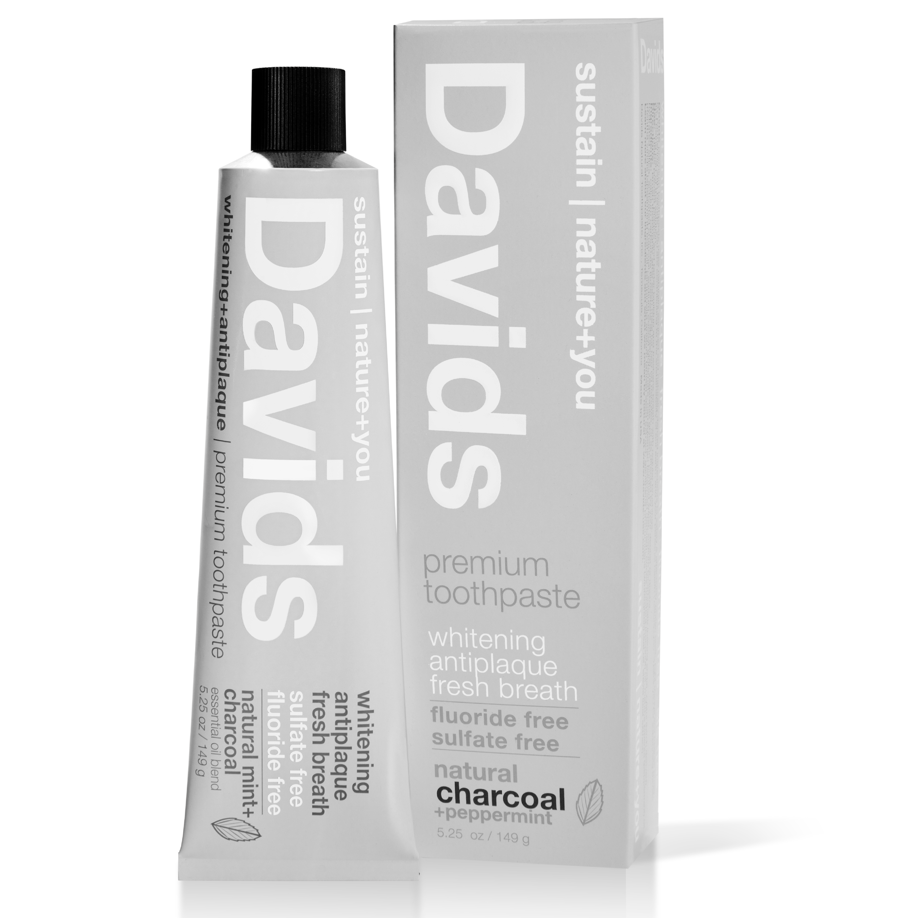 Davids Charcoal Toothpaste