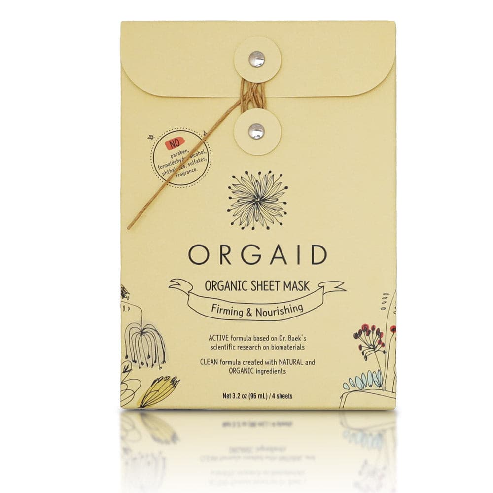 Orgaid Firming and Nourishing Sheet Mask (4 Pack) - AILLEA