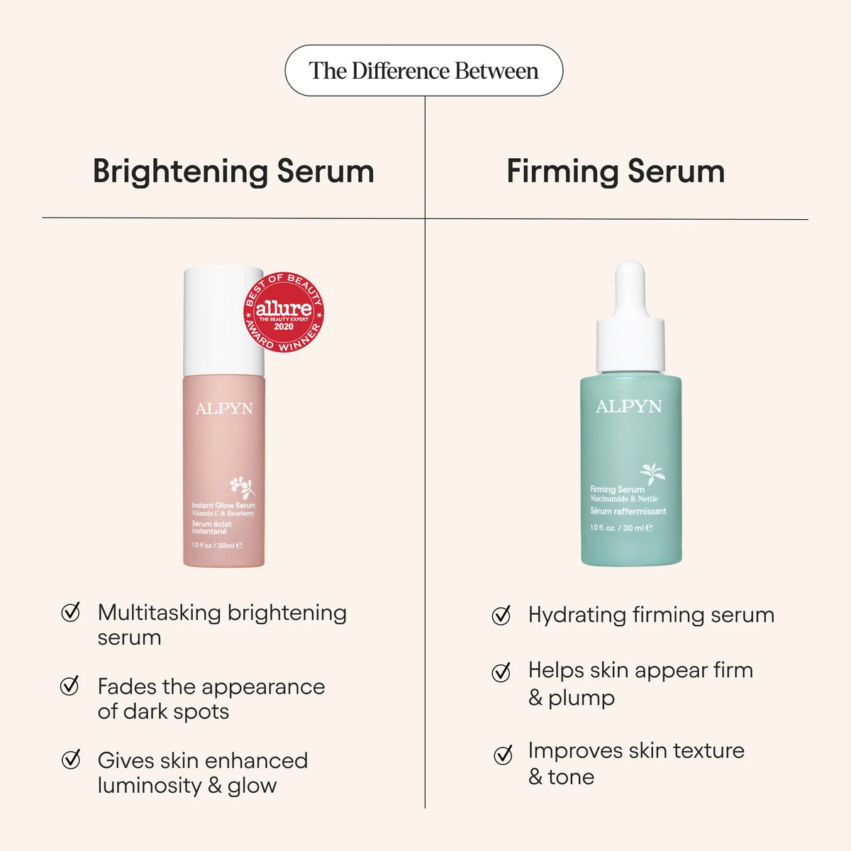 Alpyn Instant Glow Serum Vitamin C &amp; Bearberry