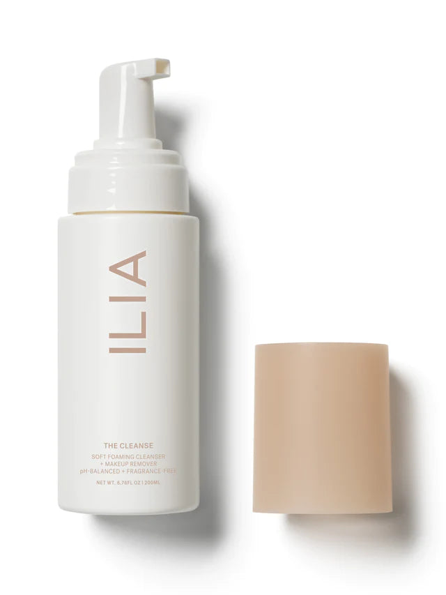 ILIA The Cleanse Soft Foaming Cleanser + Makeup Remover - AILLEA