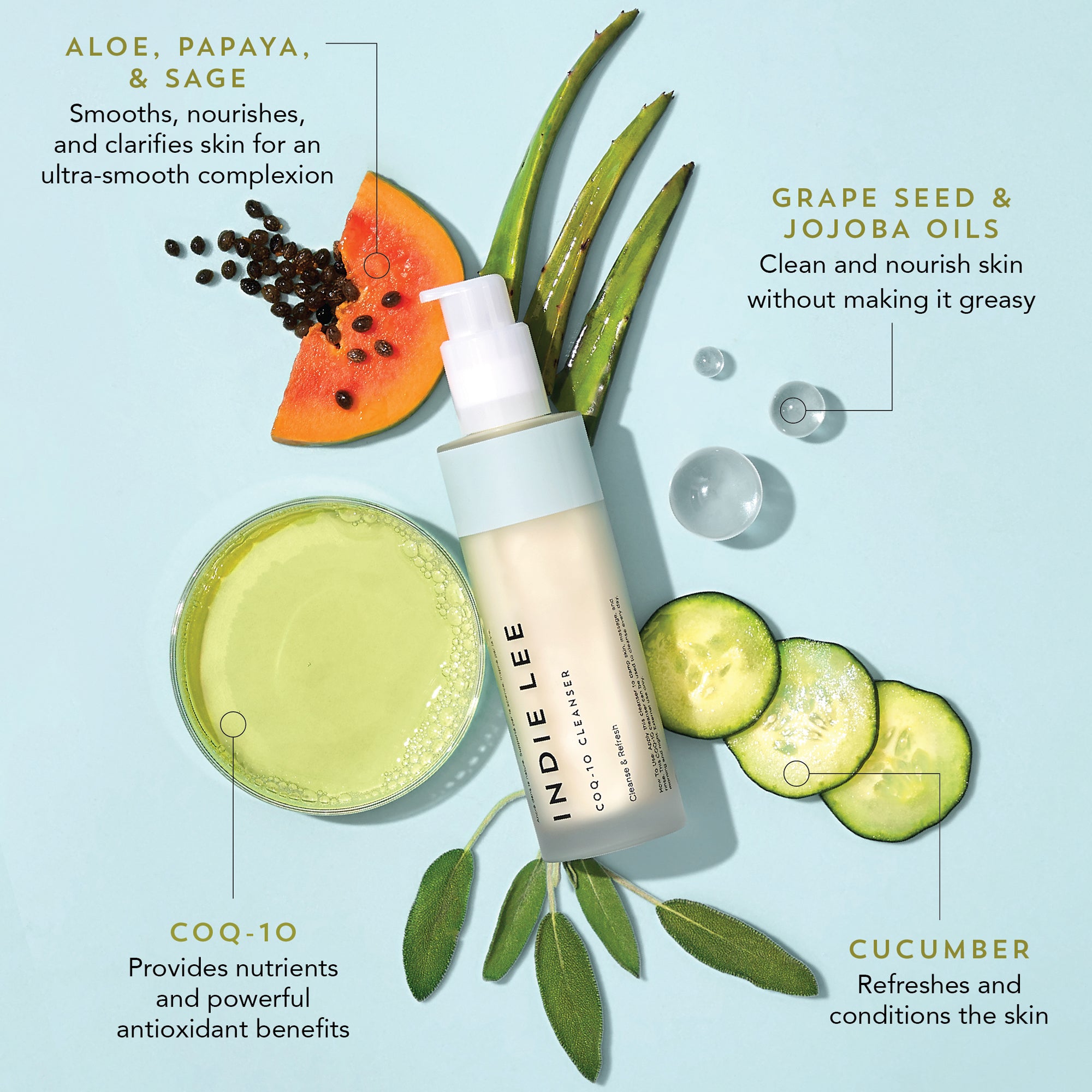 Indie Lee CoQ-10 Cleanser - AILLEA