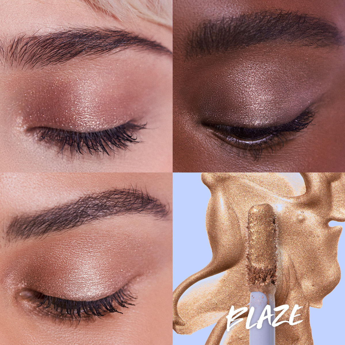 Kosa 10 Second Eye Gel Watercolor Eyeshadow - Blaze - AILLEA
