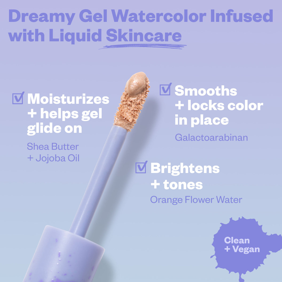 Kosa 10 Second Eye Gel Watercolor Eyeshadow - benefits - AILLEA