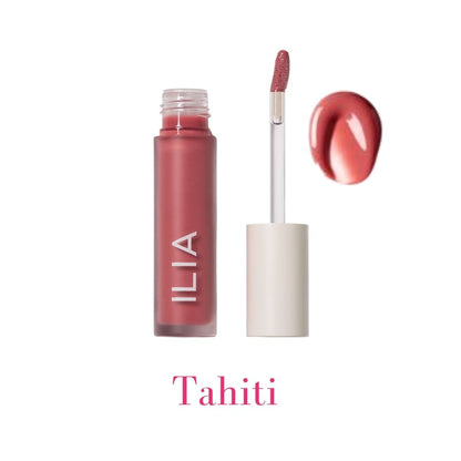 Shade Tahiti in the ILIA Balmy Gloss Tinted Lip Oil - AILLEA