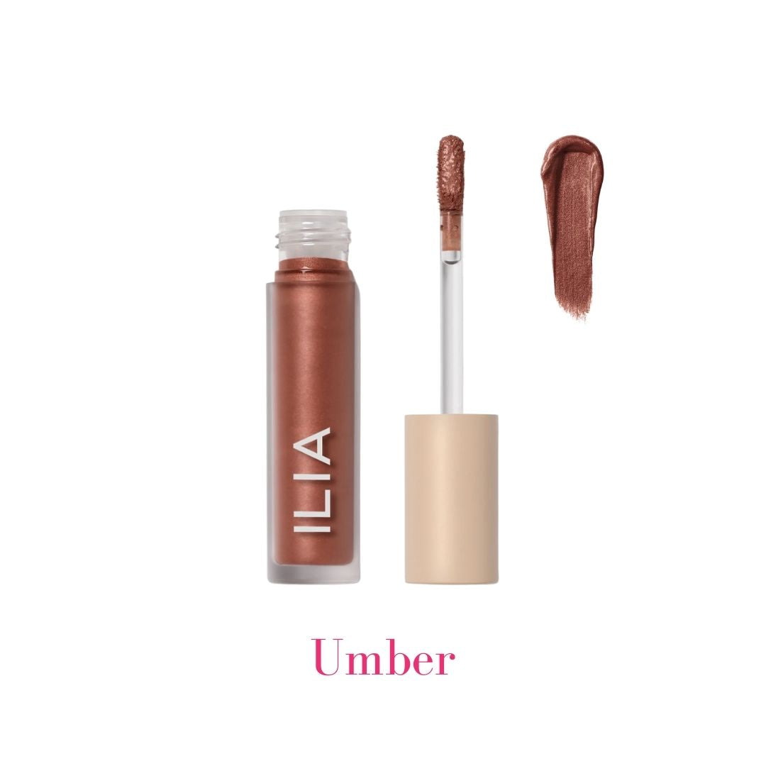 ILIA Liquid Powder Chromatic Eye Tint in Umber: Burnt Burgundy with tonal pearl - AILLEA