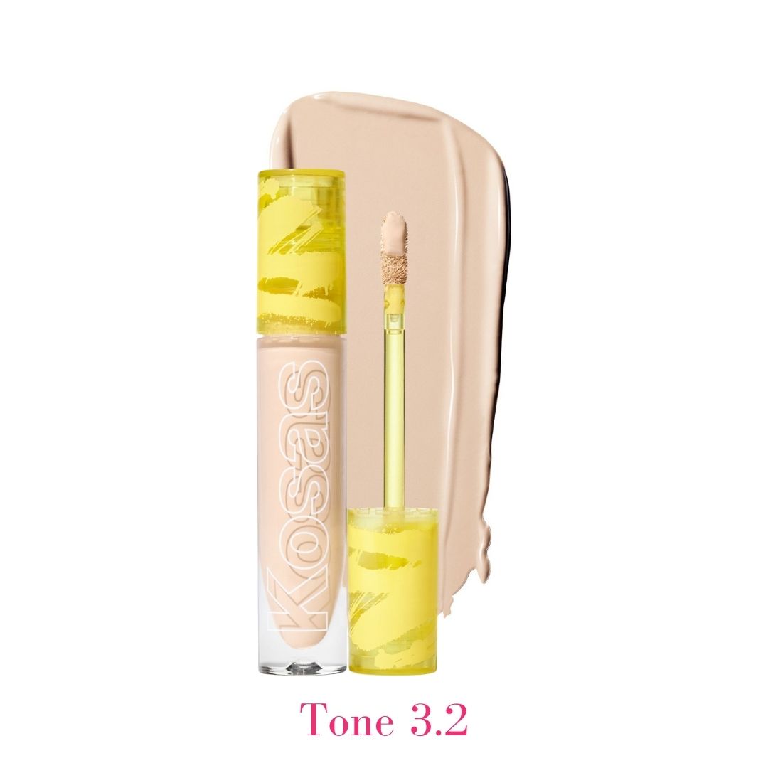 Kosas Revealer Concealer - Tone 3.2 Light with neutral olive undertones- AILLEA