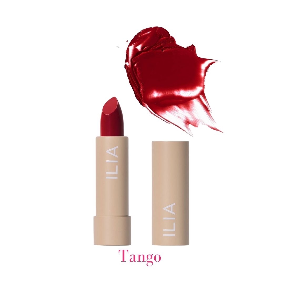 ILIA Color Block High Impact Lipstick - AILLEA - Tango: Deep Red with Neutral Undertones 